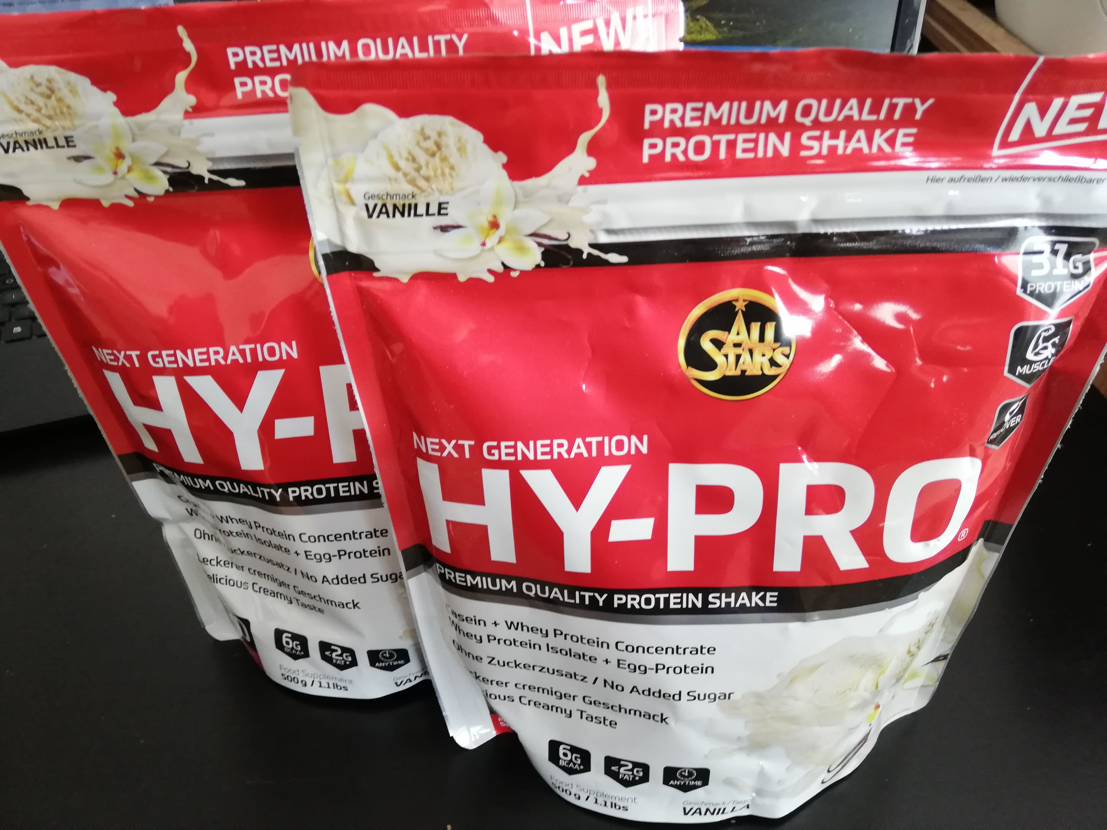 HY PRO Proteinpulver und Eiweiss Testbericht