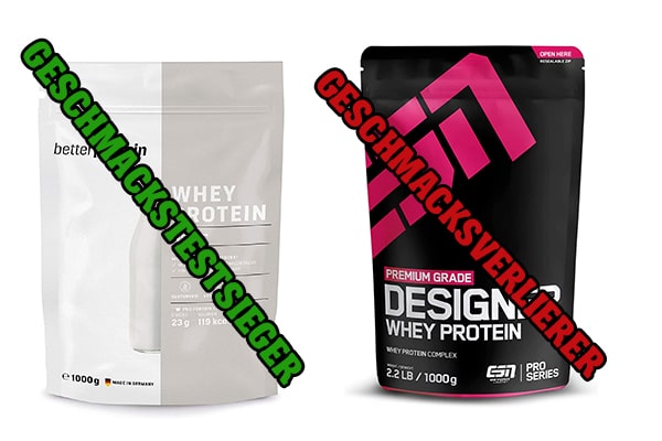 Proteinpulver mit oder ohne Süßstoff?